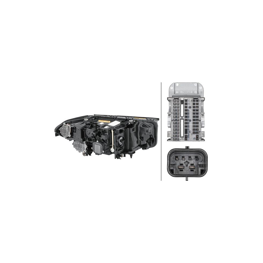 Hella 1EX 015 449-571 Headlight For BMW 5 Series