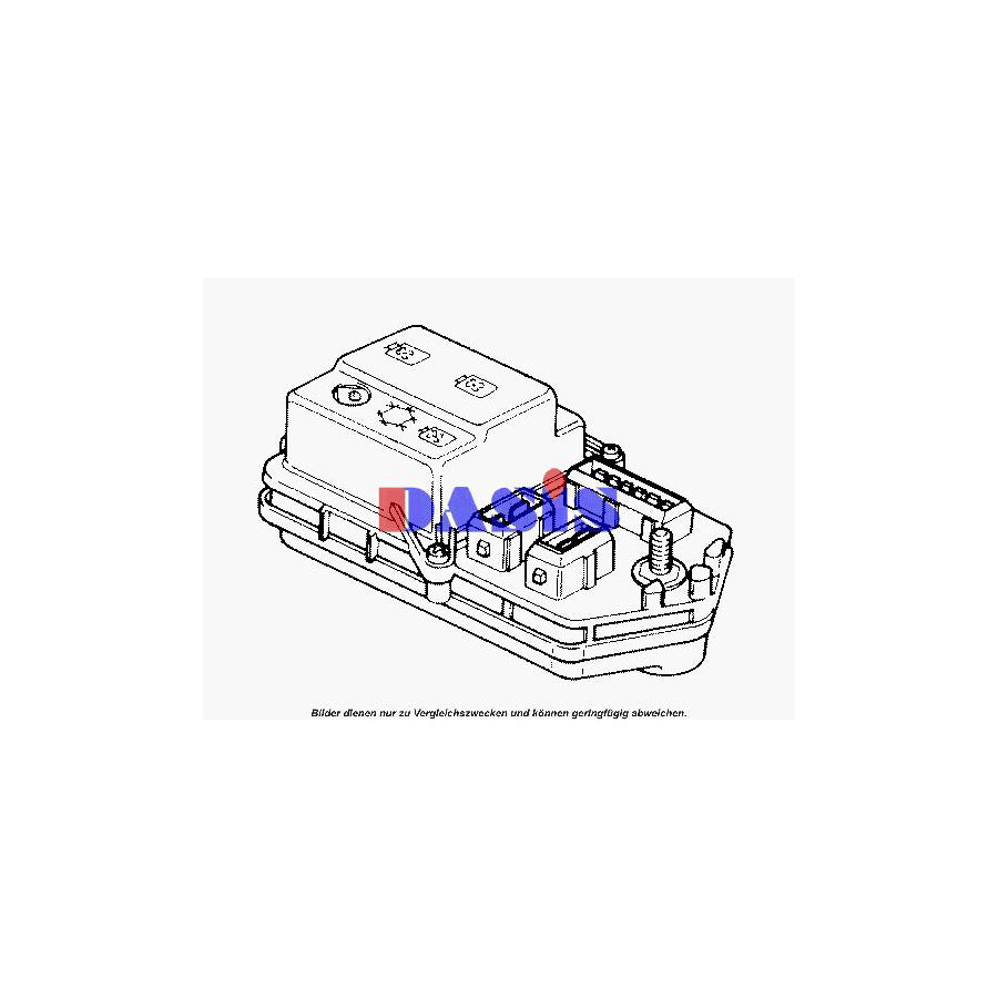 AKS Dasis 860043N Relay, Air Conditioning for Fiat Tempra