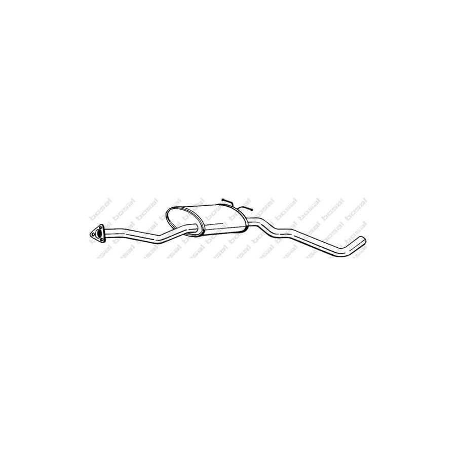 Bosal 282-269 Middle Silencer for Opel OMega A Caravan (V87)
