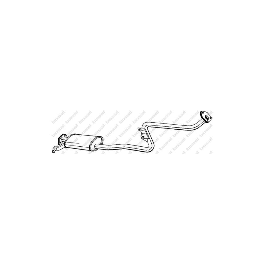 Bosal 282-259 Middle Silencer for Mitsubishi Galant