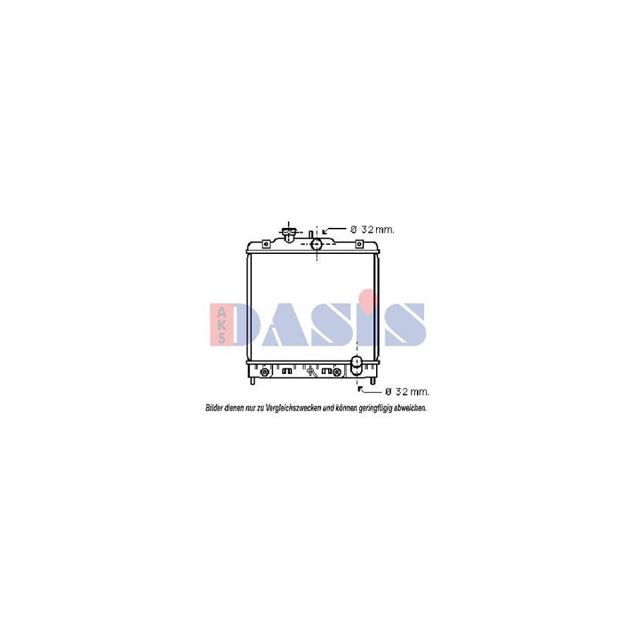 AKS Dasis 189090N Heater Matrix for Renault Trafic