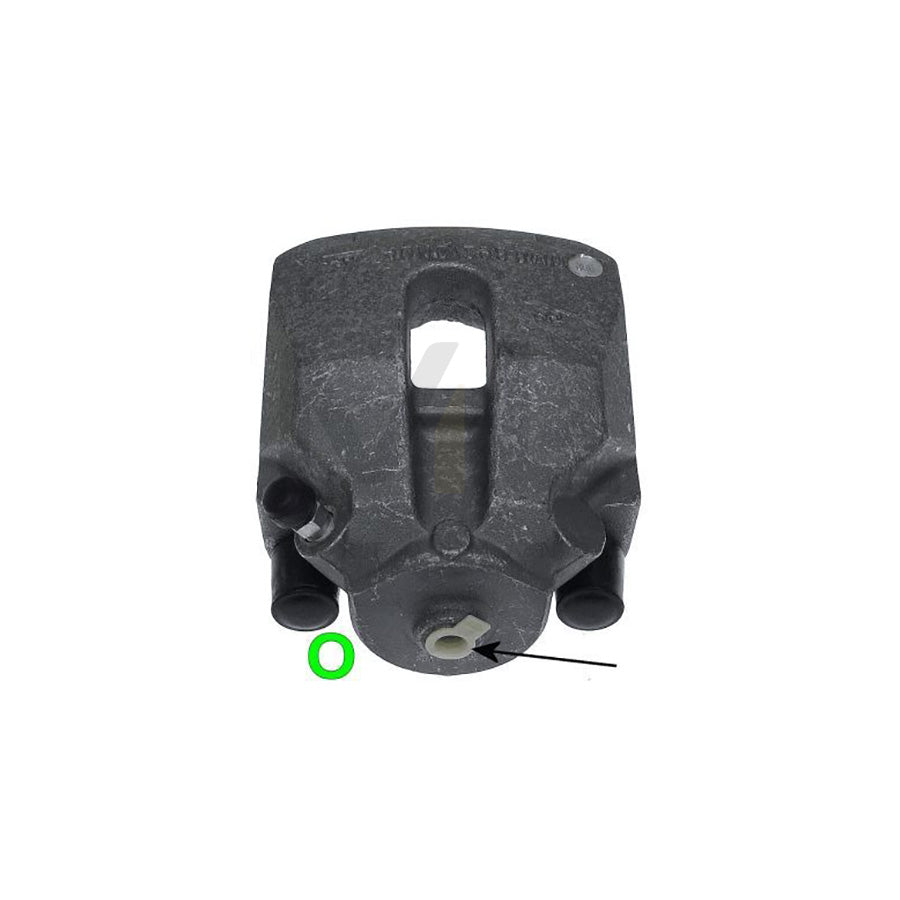 HELLA 8AC 355 384-181 Brake Caliper for BMW 5 Saloon (E39) without holder