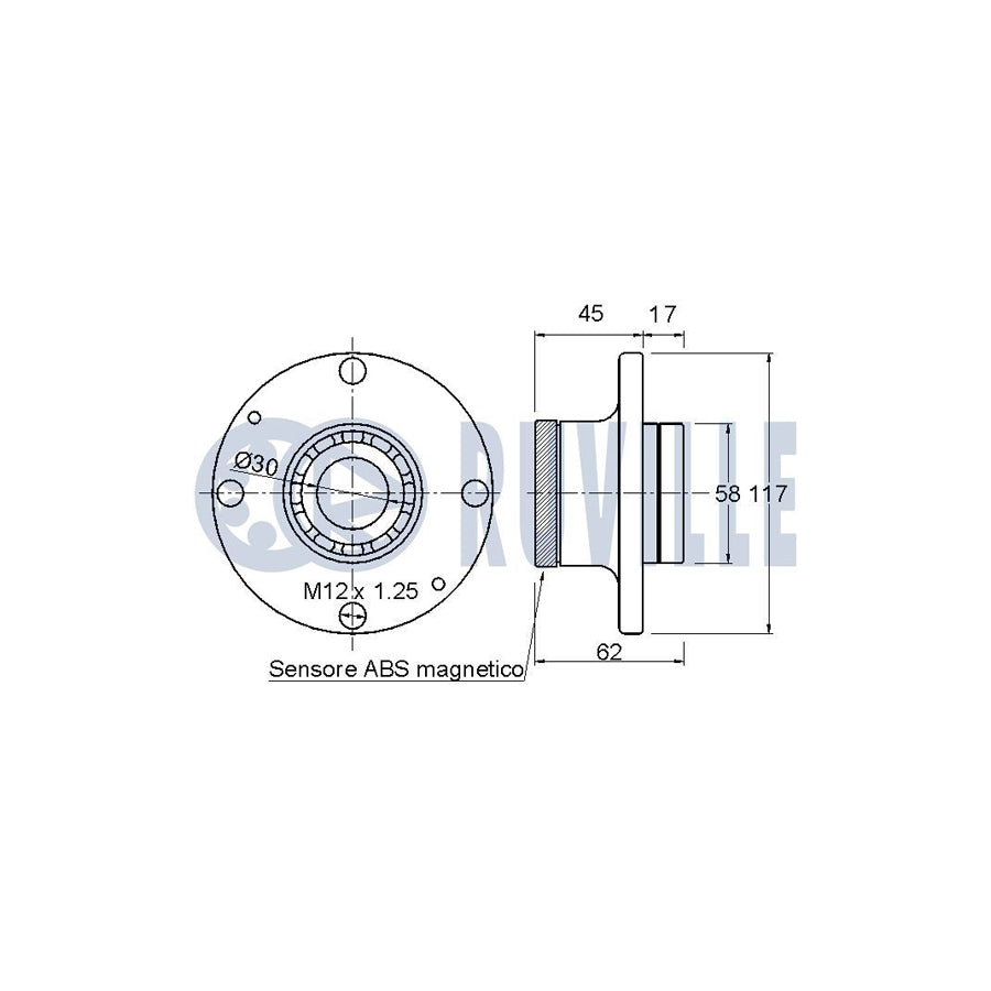 Ruville 55473 Alternator Freewheel Clutch