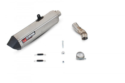 Scorpion RHA106SEO Honda CBF1000 Serket Parallel Slip-On - Brushed Stainless Steel Sleeve | ML Performance US US