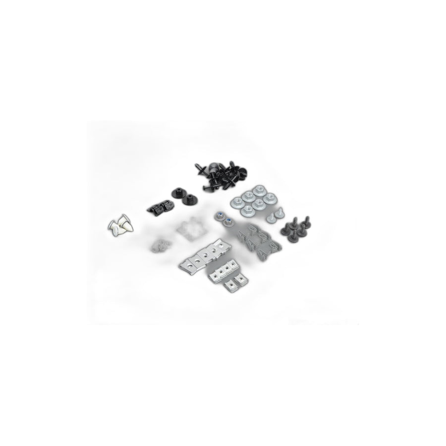 Genuine BMW 51122293990 E46 Set Of Mounted Parts, Bumper, Rear VALUE LINE (Inc. 325ti, 320d & 320Ci)