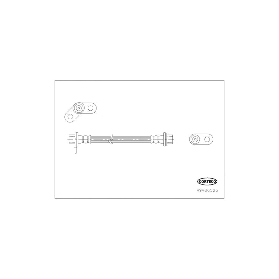 Corteco 49486525 Brake Hose