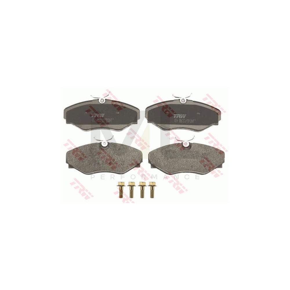 TRW Gdb1574 Brake Pad Set Not Prepared For Wear Indicator, With Brake Caliper Screws, With Accessories | ML Performance Car Parts