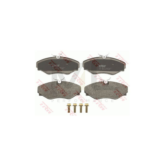 TRW Gdb1574 Brake Pad Set Not Prepared For Wear Indicator, With Brake Caliper Screws, With Accessories | ML Performance Car Parts