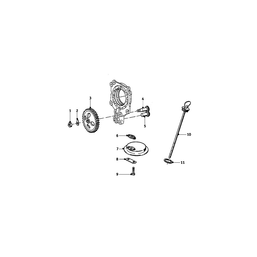 Genuine BMW 11410052156 Gear Wheel (Inc. R60/2, R50/2 & R50 S) | ML Performance US Car Parts