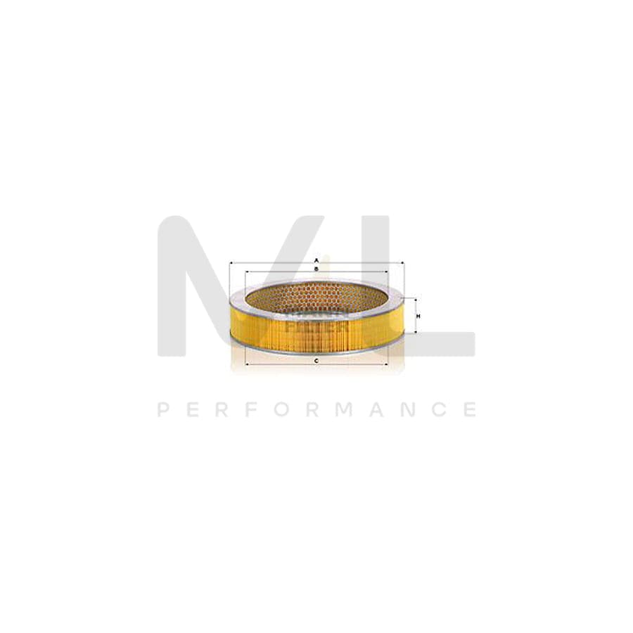 MANN-FILTER C 37 114 Air Filter for NISSAN PATROL Filter Insert