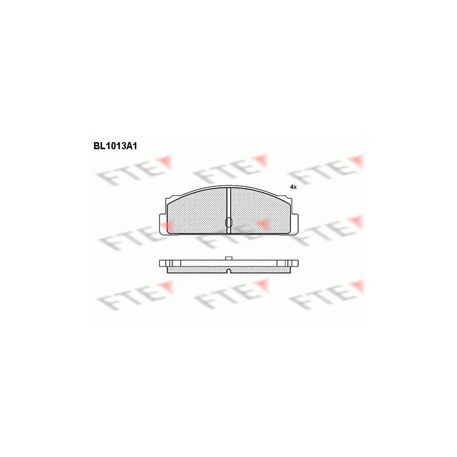 FTE 9010006 Brake Pad Set