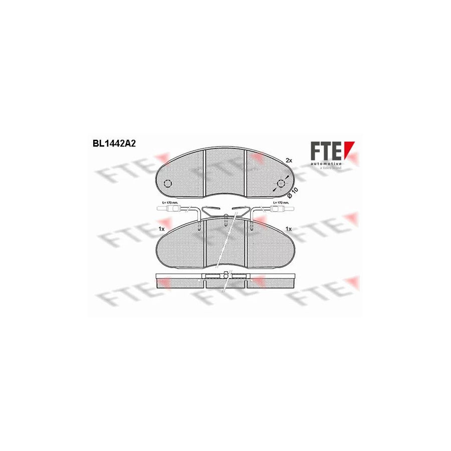 FTE 9011030 Brake Pad Set