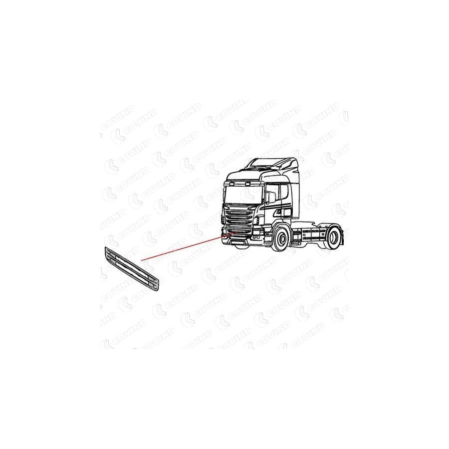 Covind 146/135 Radiator Grille