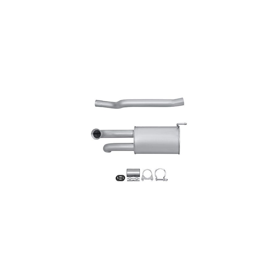 Hella 8LC 366 023-471 Middle Silencer For Citroen Xm