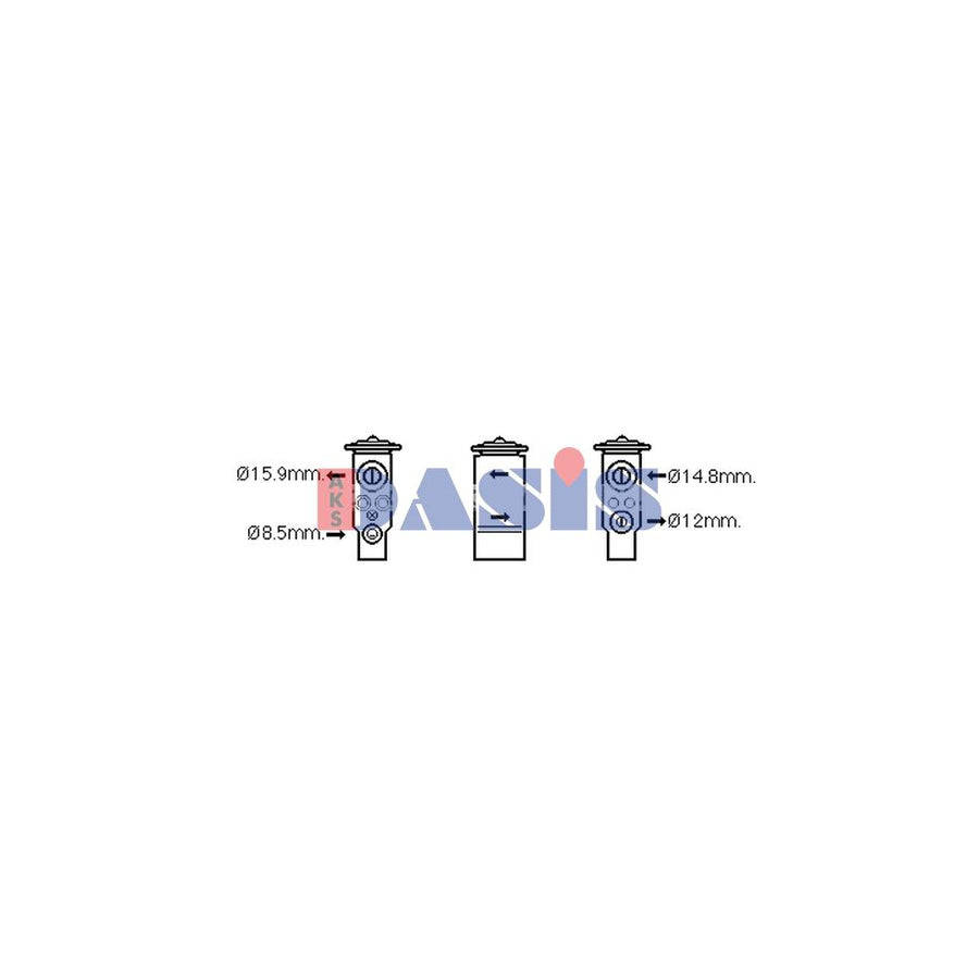 AKS Dasis 840323N AC Expansion Valve