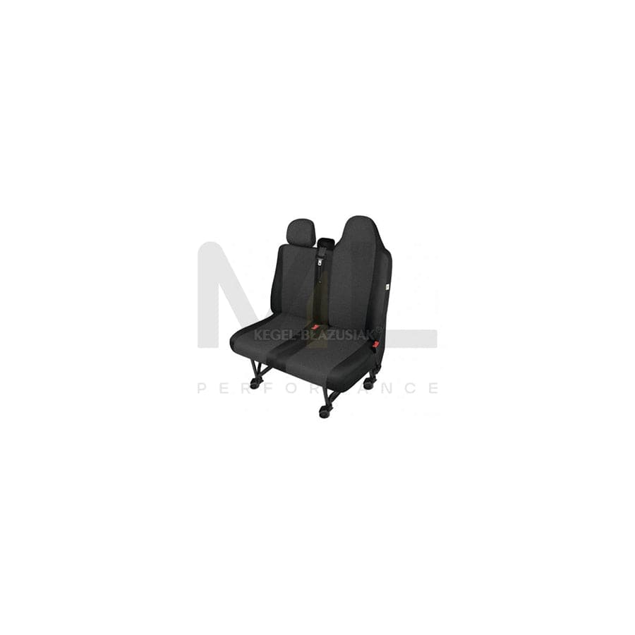 KEGEL 5-1444-217-4015 Car seat cover Black, Polyester, Front, Rear