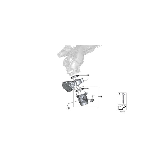 Genuine BMW 13548512452 F32 F36 F45 Throttle (Inc. 520d, Cooper SD ALL4 & 218dX) | ML Performance US Car Parts