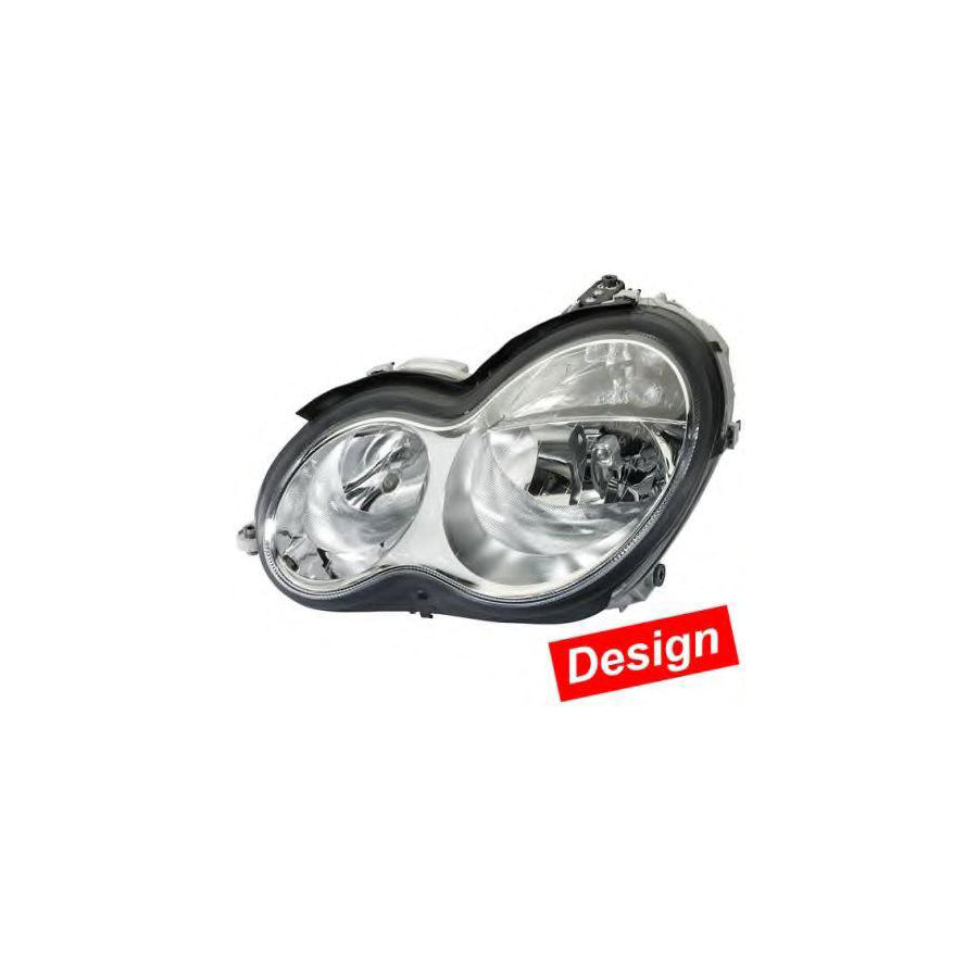 Hella 1EH 354 213-021 Headlight Suitable For Mercedes-Benz C-Class