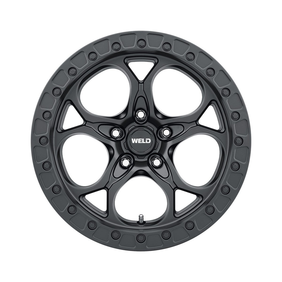 Weld W10879075500 Ledge W108 Wheel 17x9 5x127 ET0 BS5 Satin Black