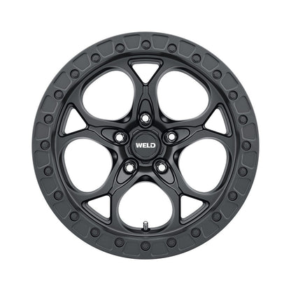 Weld W10879075500 Ledge W108 Wheel 17x9 5x127 ET0 BS5 Satin Black