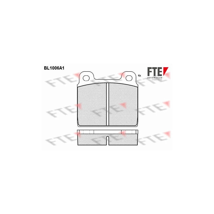 FTE 9010002 Brake Pad Set
