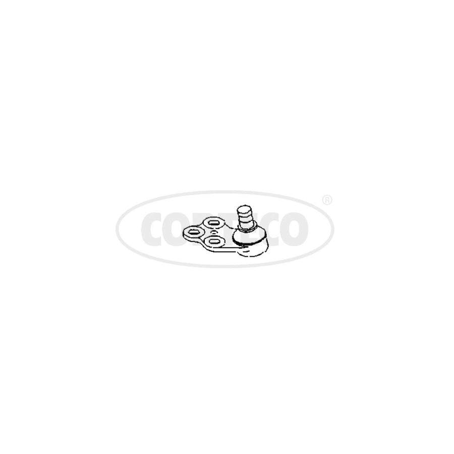 Corteco 49399945 Ball Joint for Audi 90 B3 (89, 89Q, 8A)