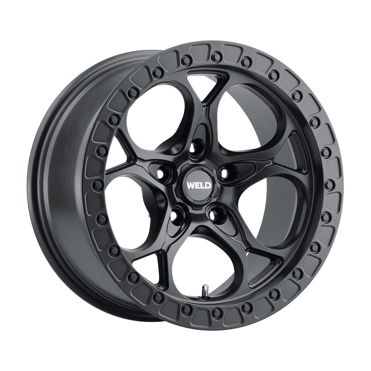 Weld W10879075500 Ledge W108 Wheel 17x9 5x127 ET0 BS5 Satin Black