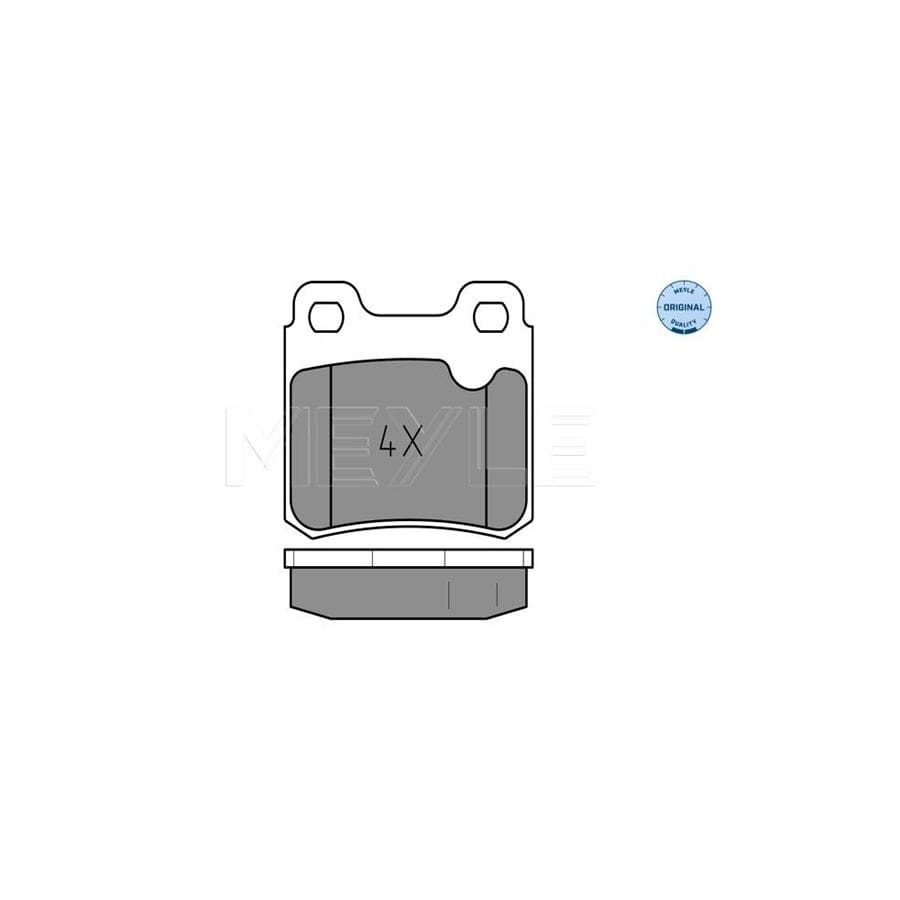 Meyle 025 211 4015 Brake Pad Set