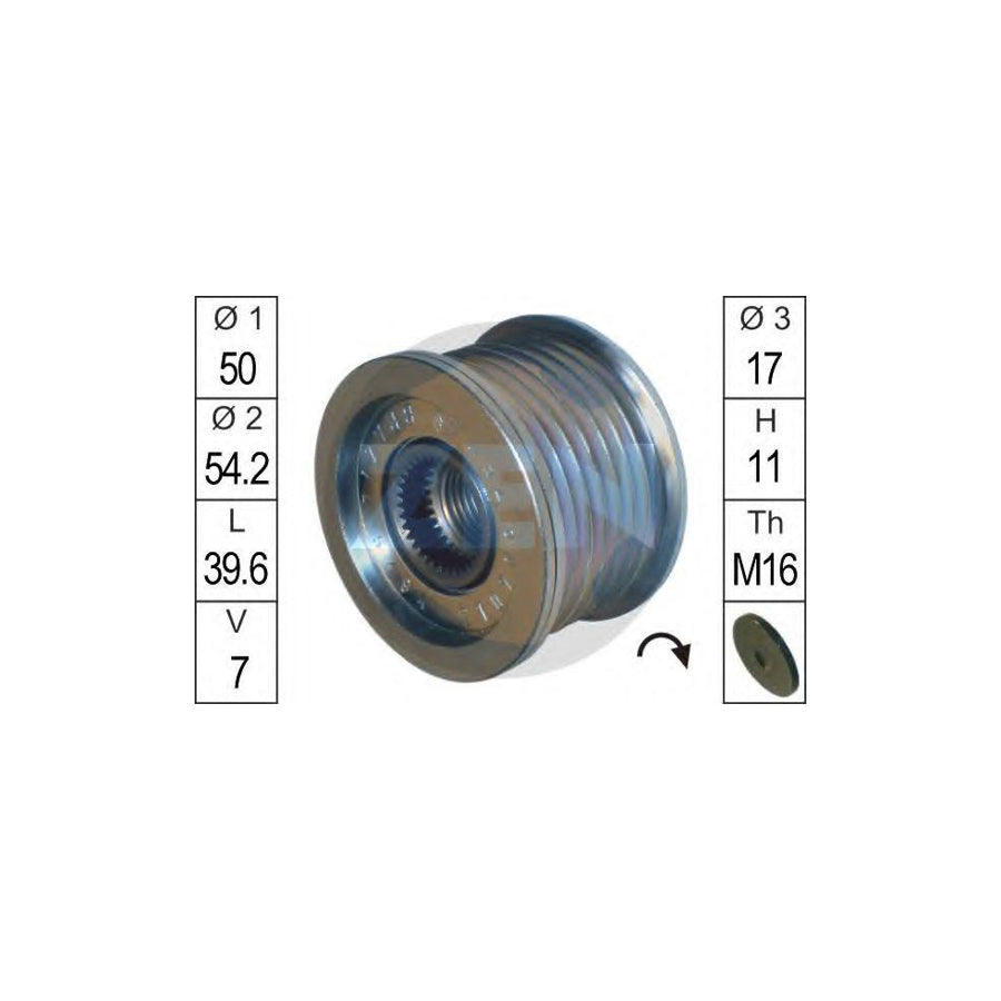 Era 219072 Alternator Freewheel Clutch