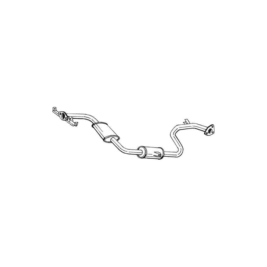 Bosal 283-077 Middle Silencer for Mitsubishi Space Runner I (N1, N2)