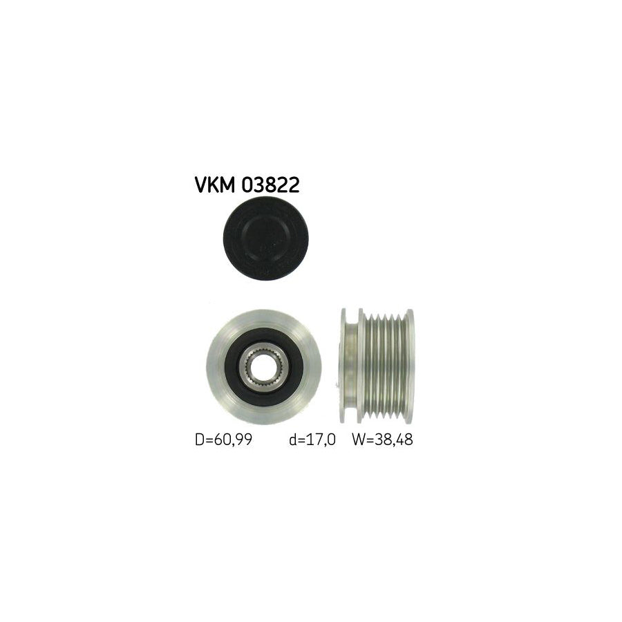 Skf Vkm 03822 Alternator Freewheel Clutch | ML Performance US Car Parts