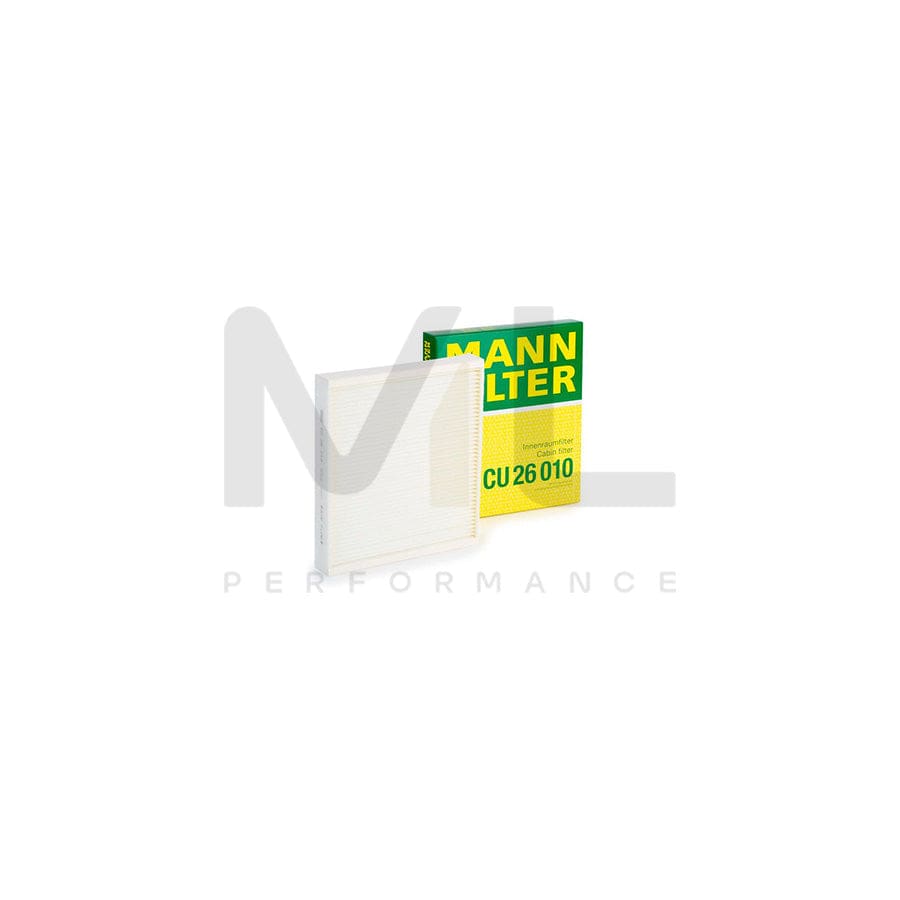 MANN-FILTER CU 26 010 Pollen filter Particulate Filter