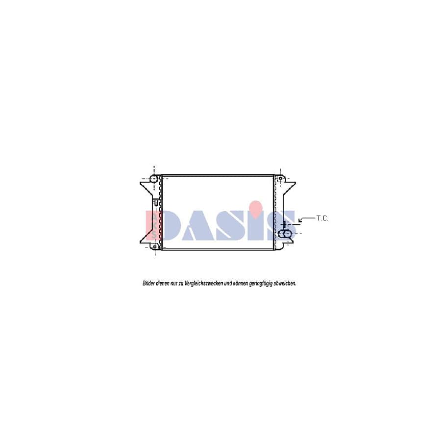 AKS Dasis 060060N Engine Radiator