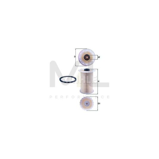 MAHLE ORIGINAL KX 229D Fuel filter Filter Insert | ML Performance Car Parts