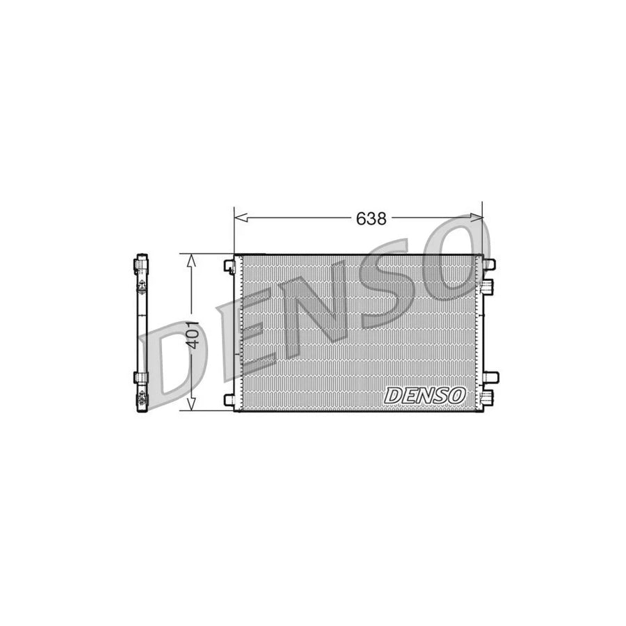 DENSO DCN23012 Air Conditioning Condenser