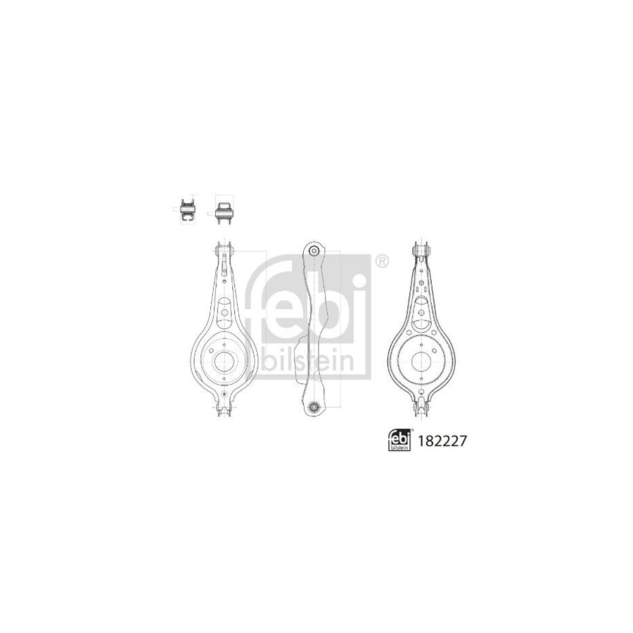 Febi Bilstein 182227 Suspension Arm for Ford Focus