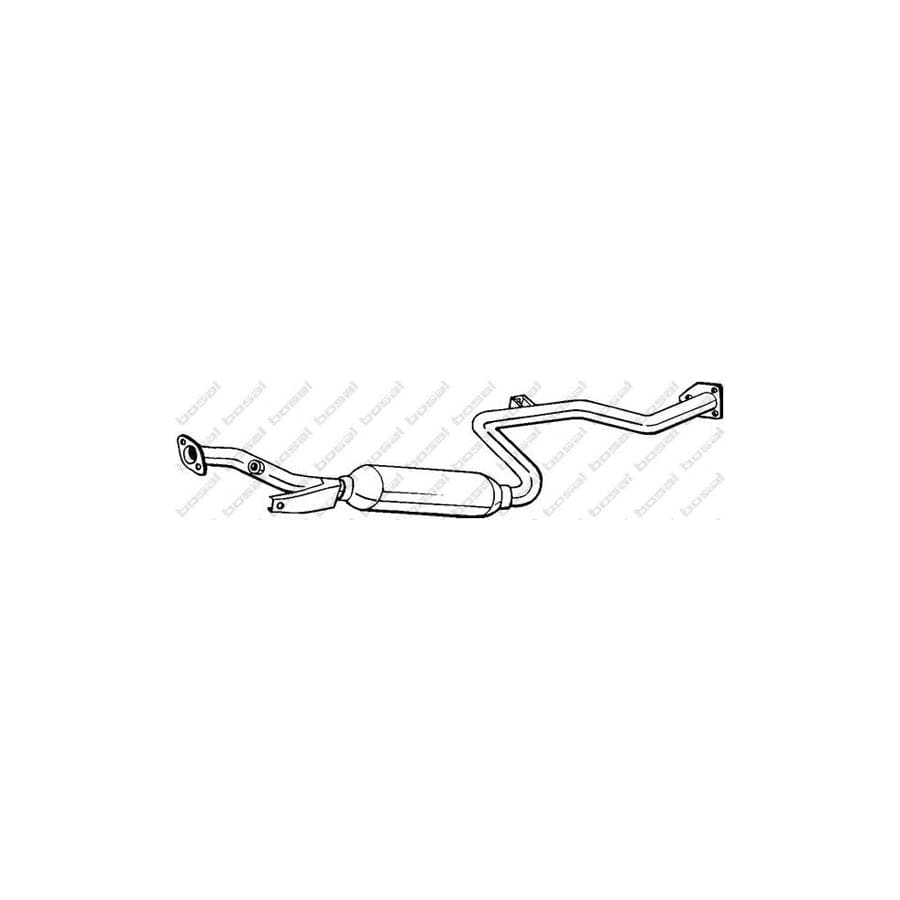 Bosal 283-555 Middle Silencer for Mitsubishi Space Star (Dg_A)