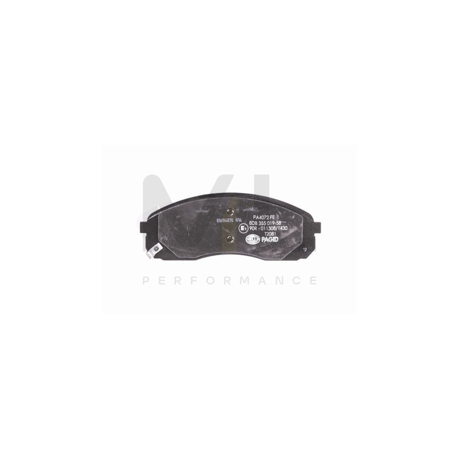 HELLA 8DB 355 000-661 Brake Shoe Set 脴: 180mm