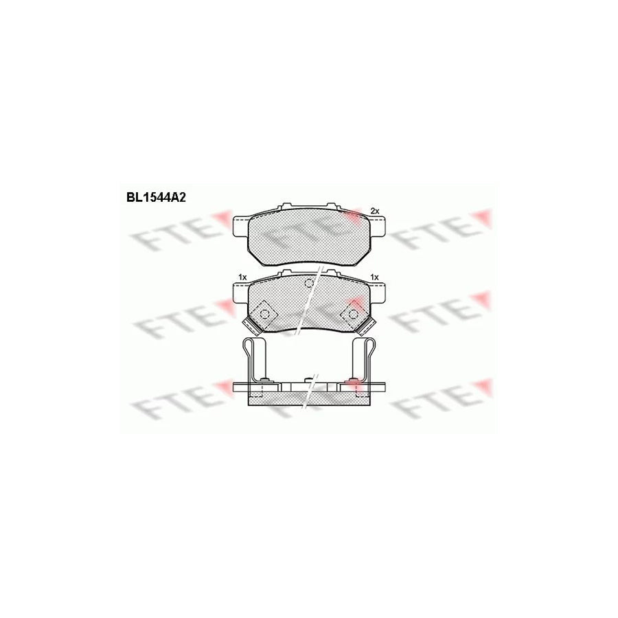 FTE Bl1544A2 Brake Pad Set