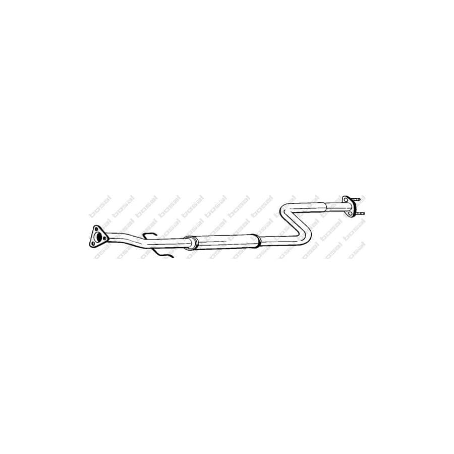 Bosal 283-509 Middle Silencer for Honda Accord