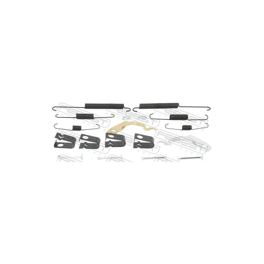 FEBEST 0704-JB627R-KIT Brake Shoe Fitting Kit for SUZUKI Grand Vitara II Off-Road (JT, TE, TD)