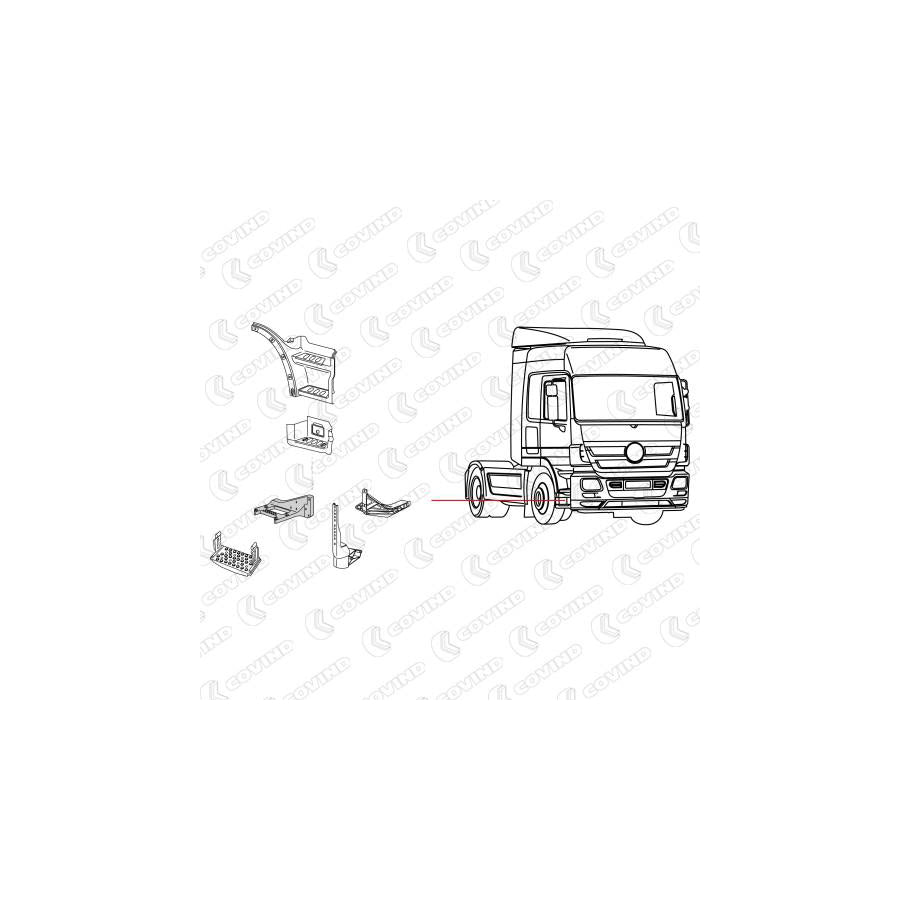Covind 943/232 Foot Board