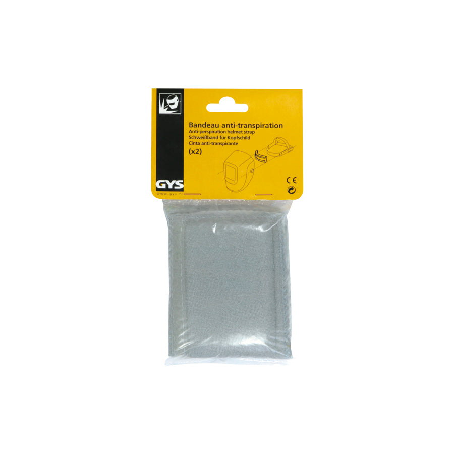 Gys 043466 Anti-Perspiration Helmet Strap (X2) Welding Accessories