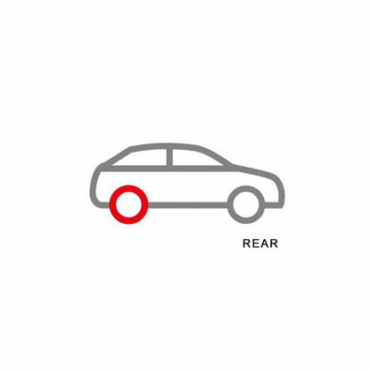 EBC PD01KR687 Renault 21 Greenstuff Rear Brake Pad & Plain Disc Kit - Brembo Caliper 4 | ML Performance US Car Parts