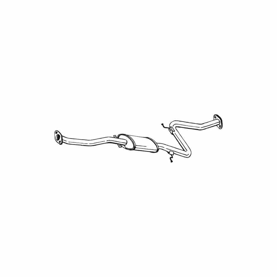 Bosal 283-557 Middle Silencer for Mazda 323