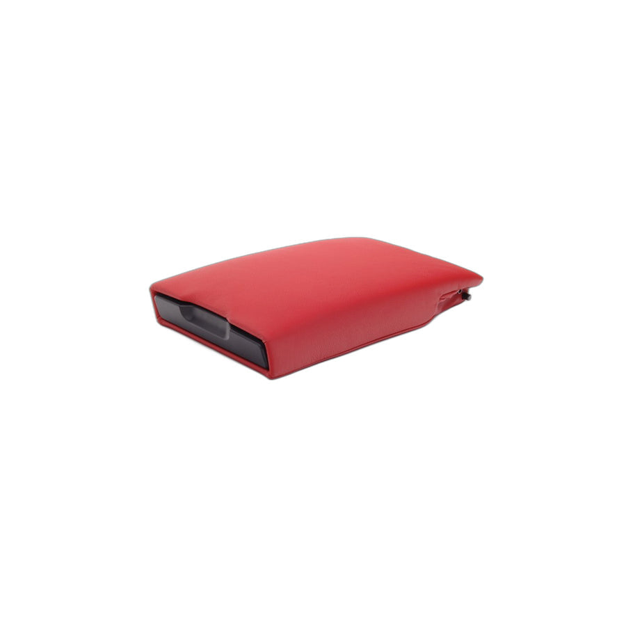 Genuine BMW 52206970788 E92 Armrest, Leather, Rear Center KORALLROT (Inc. 325d, 335i & 320i) | ML Performance US Car Parts