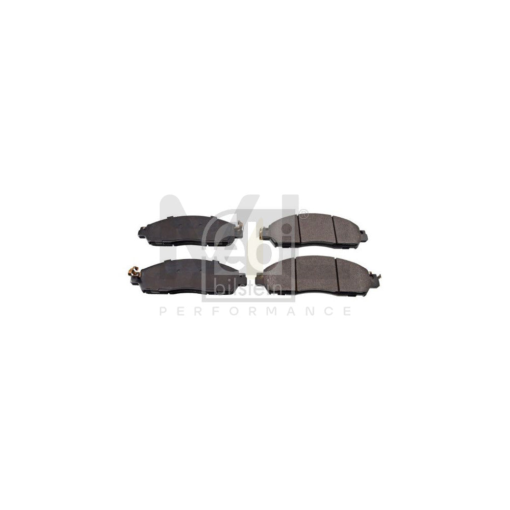Febi Bilstein 170382 Brake Pad Set Front Axle, With Acoustic Wear Warning