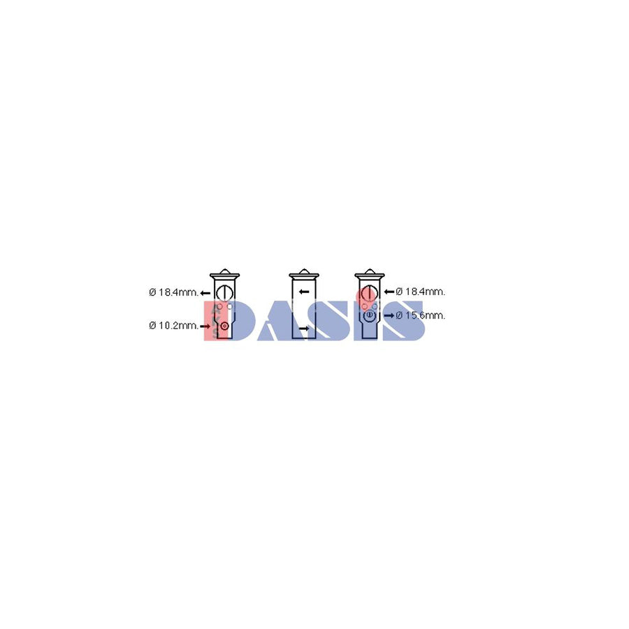 AKS Dasis 840329N AC Expansion Valve