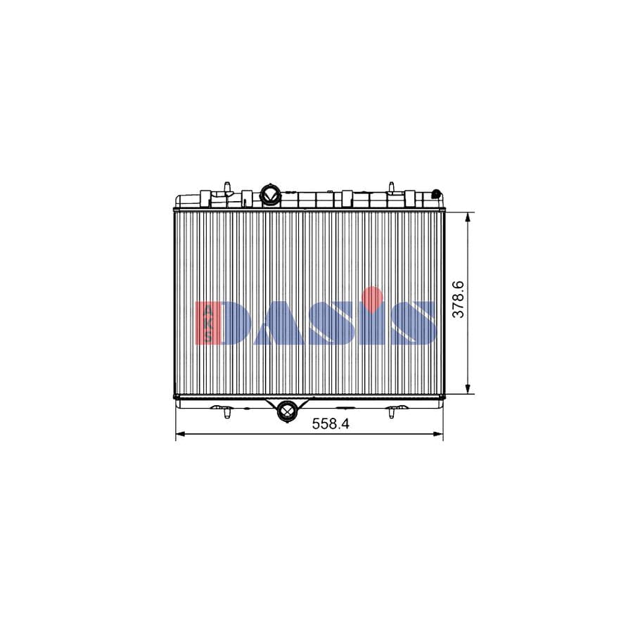 AKS Dasis 060063N Engine Radiator
