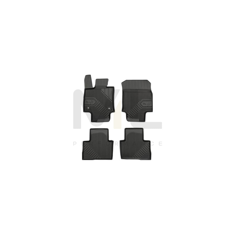 FROGUM Tailored, No.77 77408890 Floor mat set for TOYOTA RAV4 V (XA50) Elastomer, Front and Rear, Quantity: 4, Black, (LHD)
